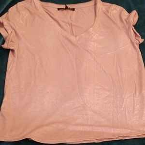 Silver formal t-shirt